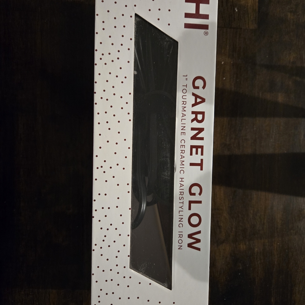 Garnet Glow Tourmaline Ceramic Hairstyling Iron - Reddish/pink Colored